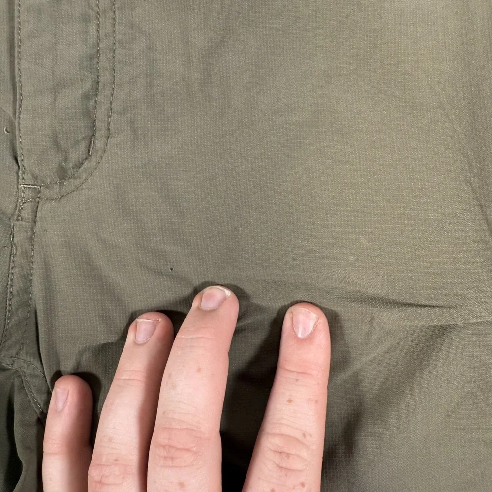The North Face Shorts Mens Large Brown Lightweight Outdoors‎ Hiking Cargo Nylon